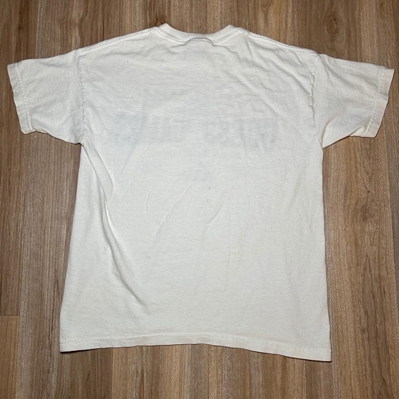 Vintage 90s GUESS GAMES Sporting Events Graphic T-Shirt Mens Large White USA‎ - Picture 6 of 8